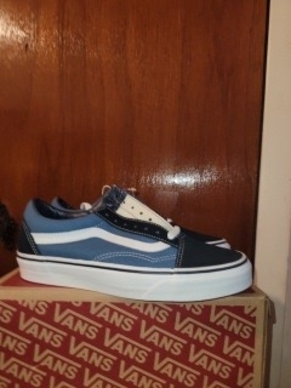 Vans Old Skool Sneakers - Navy/White